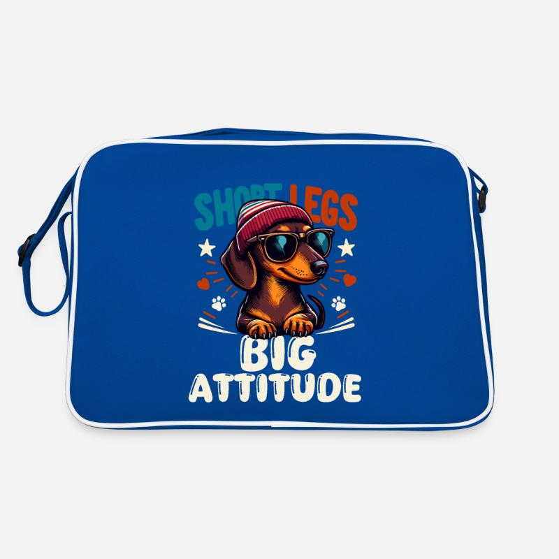 Chien teckel patte impression bonnet teckel ami wau Sac Retro