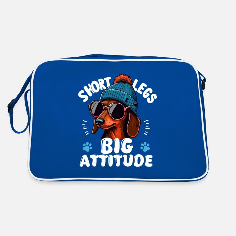 Chien Teckel Bonnet Dresseur de chiens École de chiens Fun Sac Retro