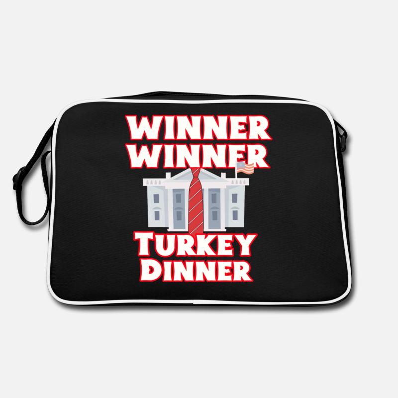 Dîner de Thanksgiving du gagnant de  Sac Retro