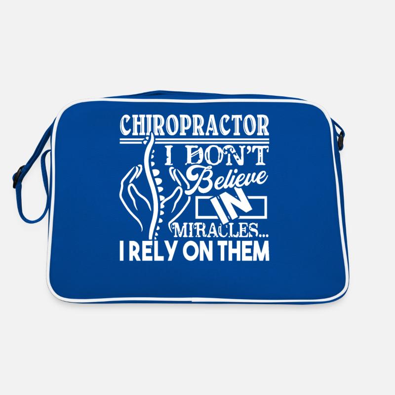 Chiropractor Chiropractor Rely On Miracles Retro Bag