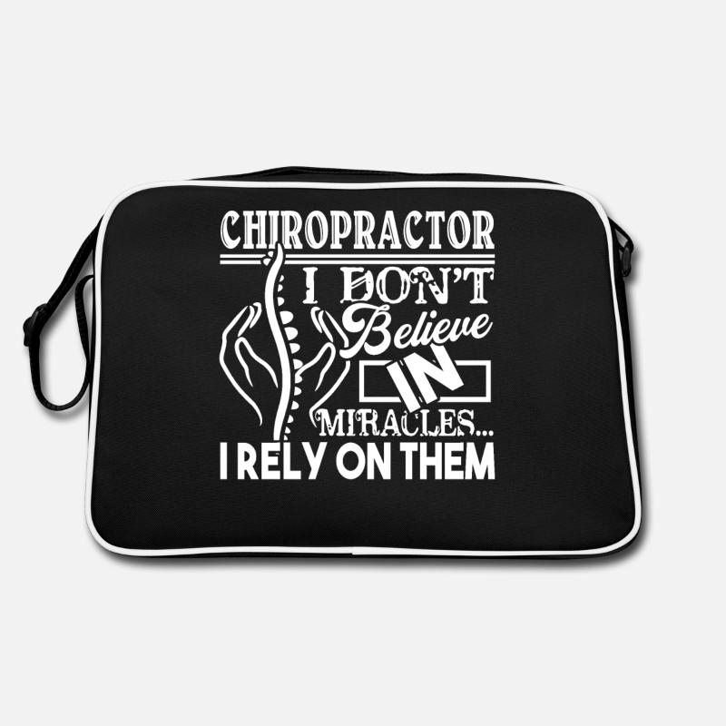 Chiropractor Chiropractor Rely On Miracles Retro Bag