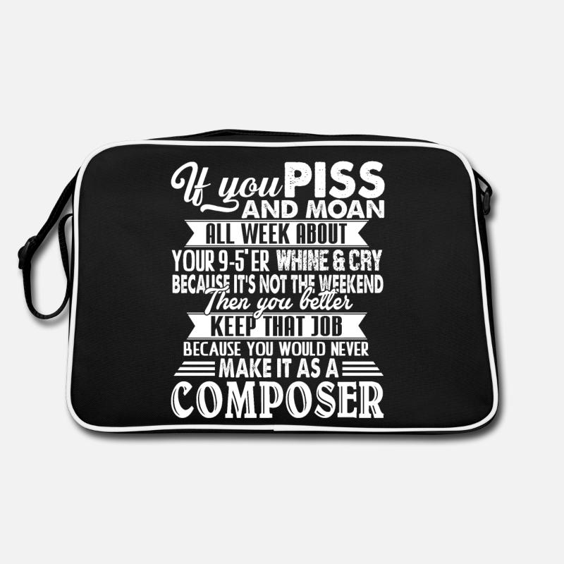 Composer Proud To Be A Composer Retro Bag