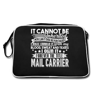 Mail Carrier Forever Title Mail Carrier - Retro Bag - black/white - Back