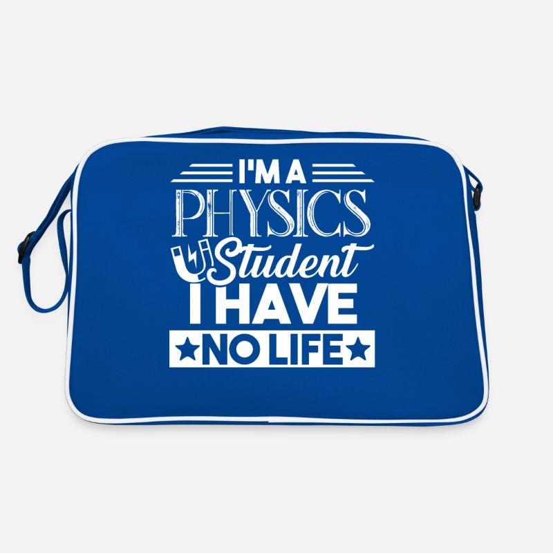 Physics Student I Have No Life Retro Bag
