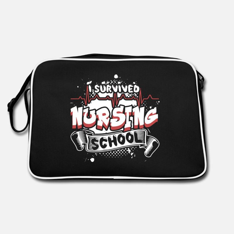 I Survived Nursing School Retro Bag