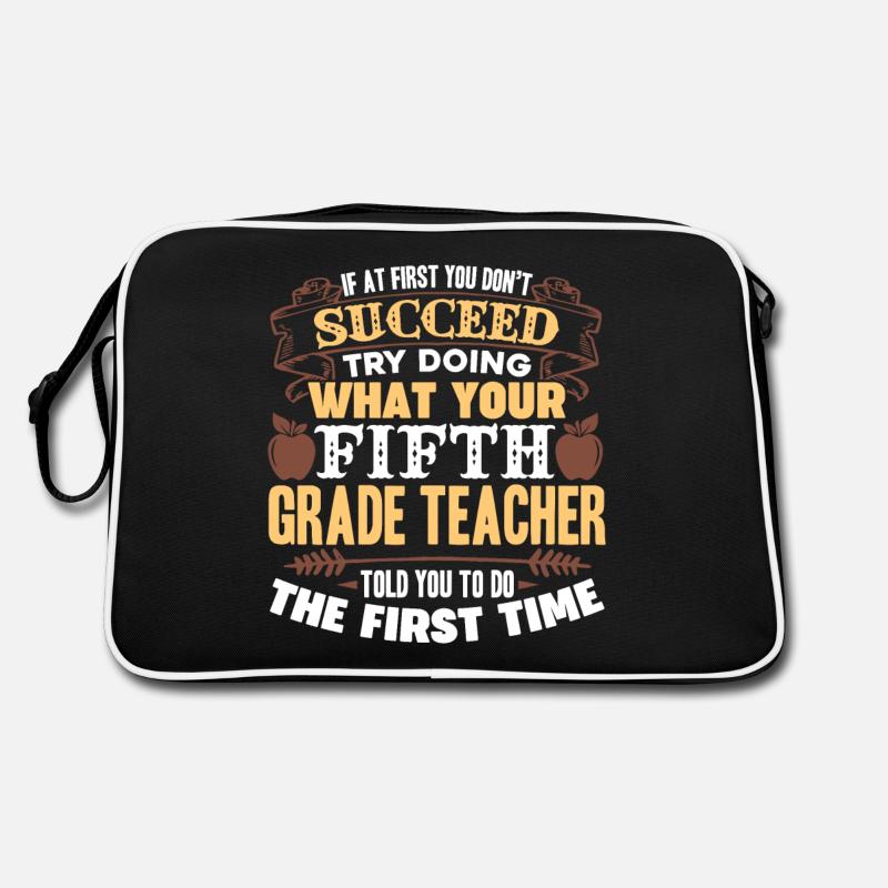 5th Grade Teacher Proud 5th Grade Teacher Retro Bag
