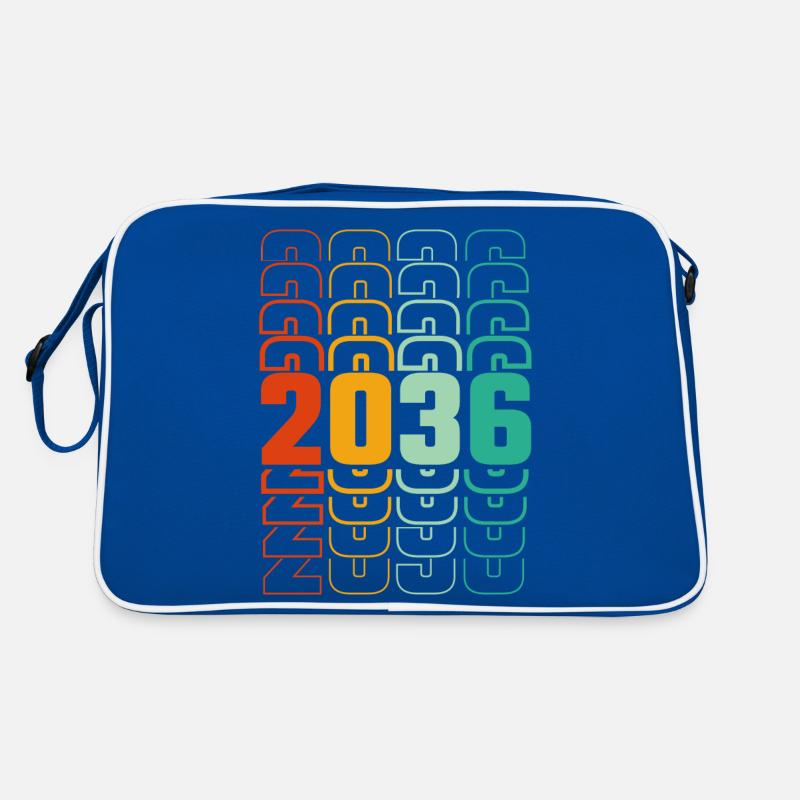 Class of 2036 graduation future class school Retro Bag