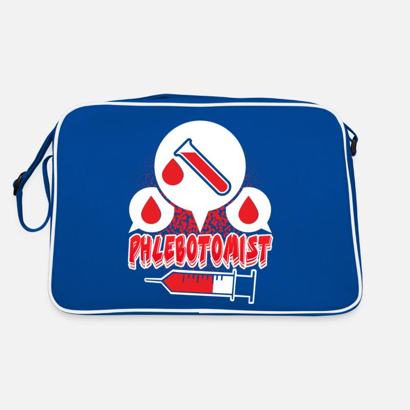 I am A Phlebotomist Retro Bag