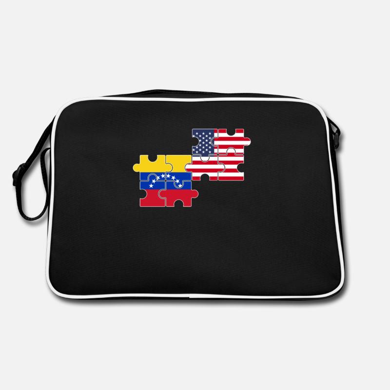 Venezuela États-Unis Drapeau Américain Sac Retro