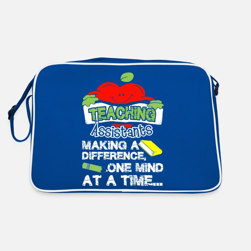 Teacher Assistant Making A Difference Retro Bag