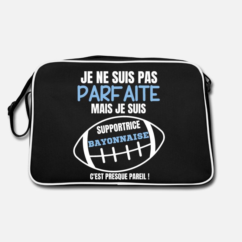 Supportrice Bayonnaise Parfaite Rugby Sac Retro
