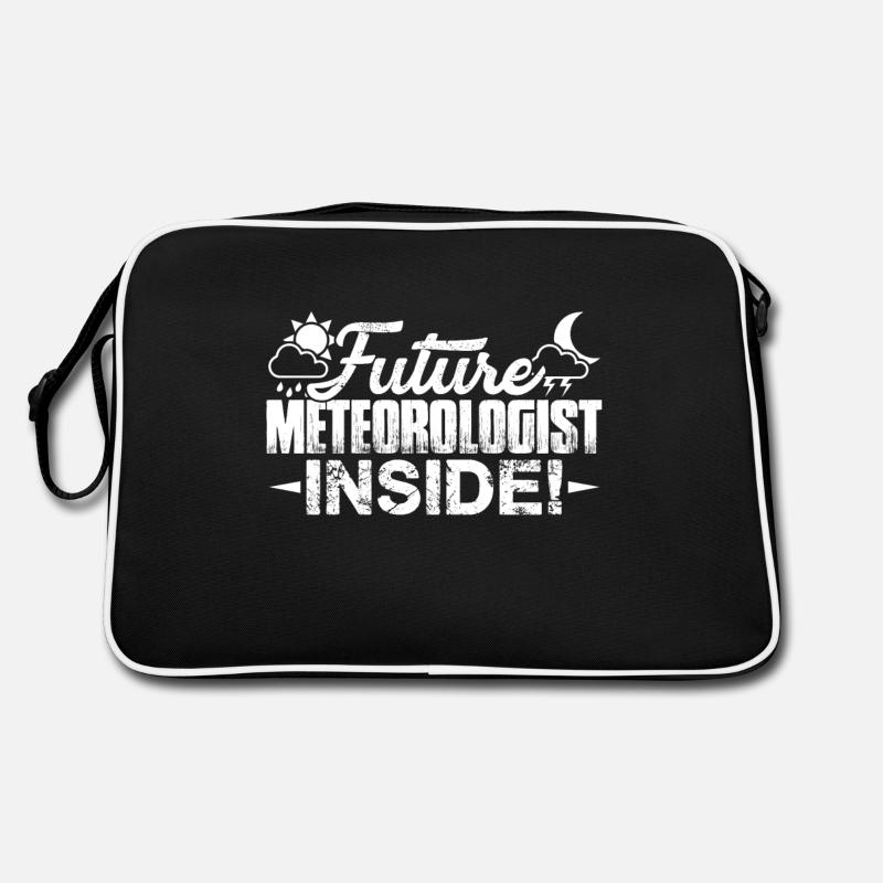 Meteorologist Future Meteorologist Inside Retro Bag