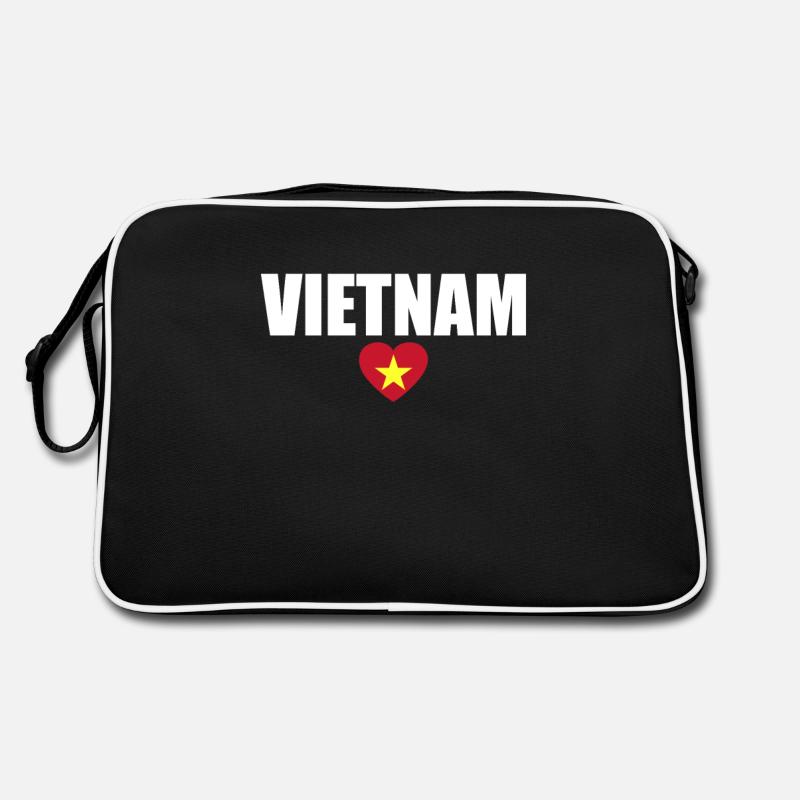 Vietnam Vietnamese Flag Vietnamese Retro Bag