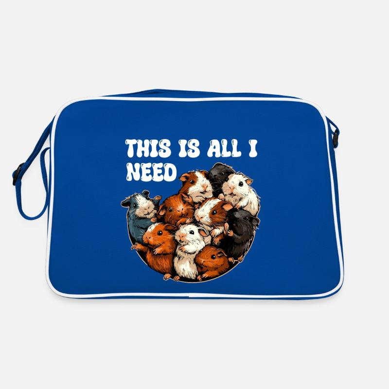 Cochon d’Inde Animal de compagnie Cochon d’Inde Enfants Mignon Sac Retro