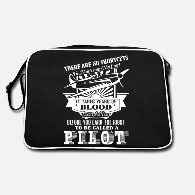 Pilot To Be Called A Pilot Retro Bag