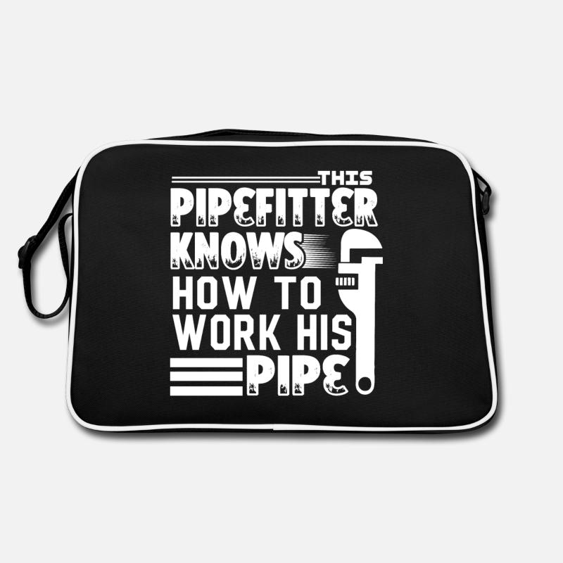Pipefitter Pipefitter Know How To Work Retro Bag