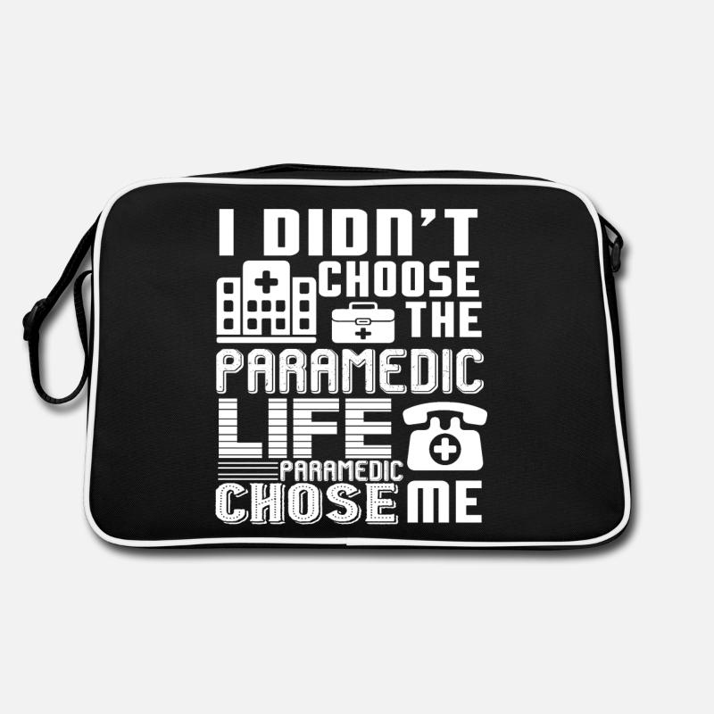Paramedic Life Chose Me Retro Bag