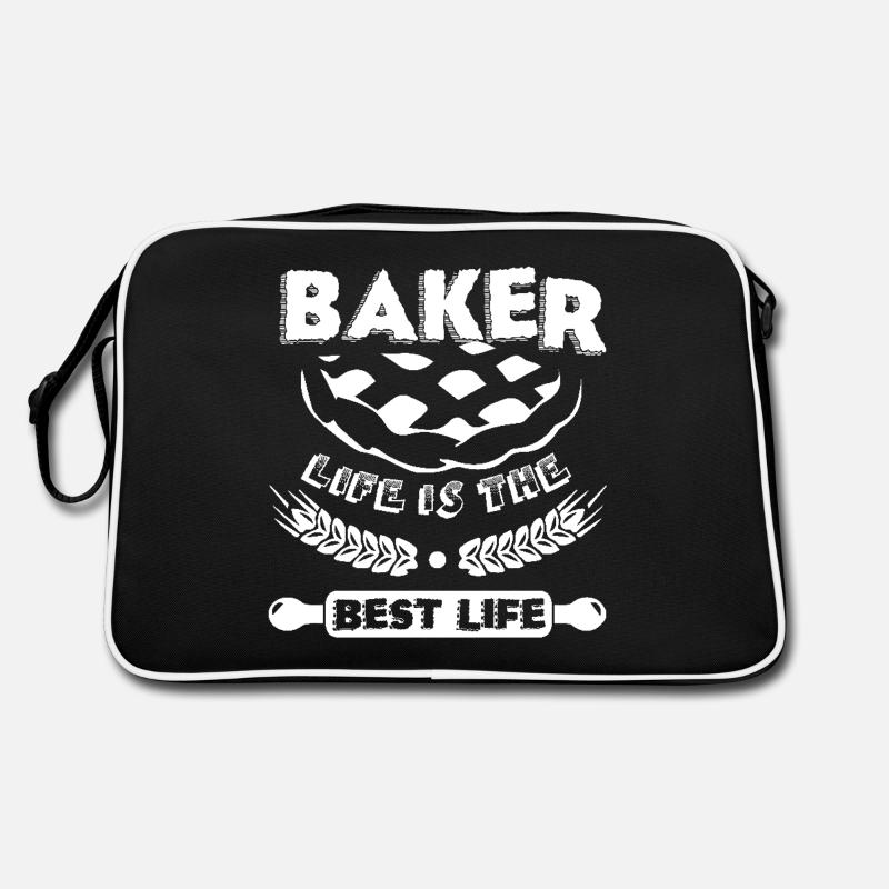 Baker Life Is The Best Life Retro Bag