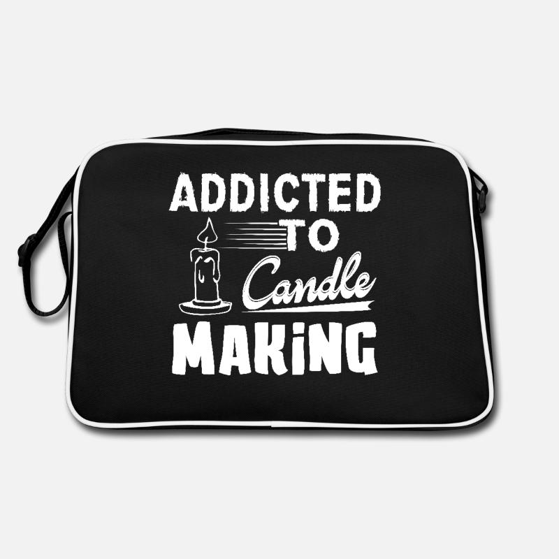 Candle Making Addicted To Candle Making Retro Bag