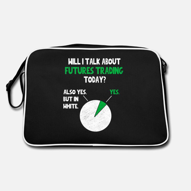 Futures trading Crypto Stocks talk about Funny Quo Retro Bag