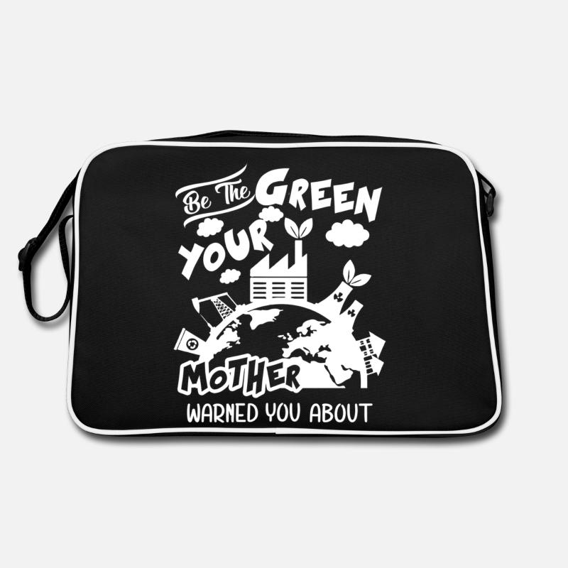 Earth Day Be Green Earth Retro Bag