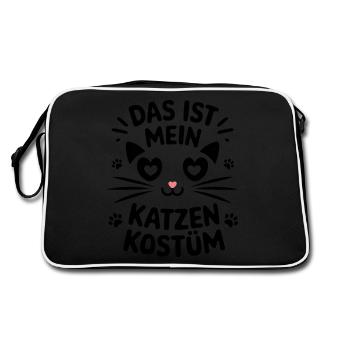 This is my cat costume - Carnival Carnival - Retro Bag - black/white - Back