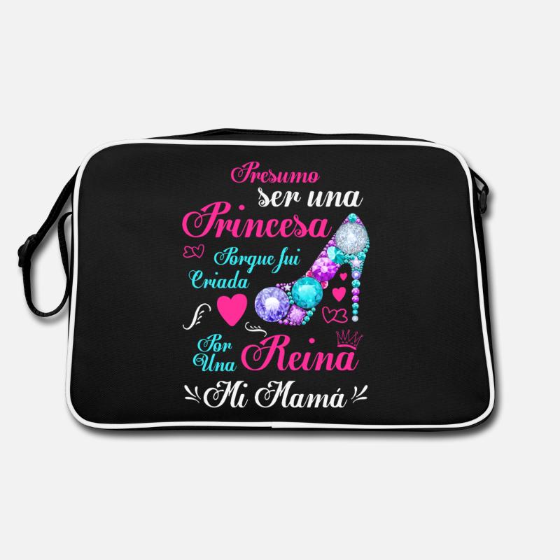 Princess and Queen: Gift for Mom Retro Bag