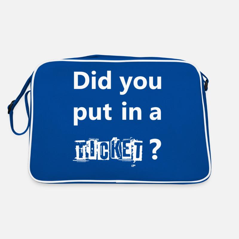 AVEZ-VOUS MIS UN TICKET – IT Admin PC Humour Blagues Sac Retro