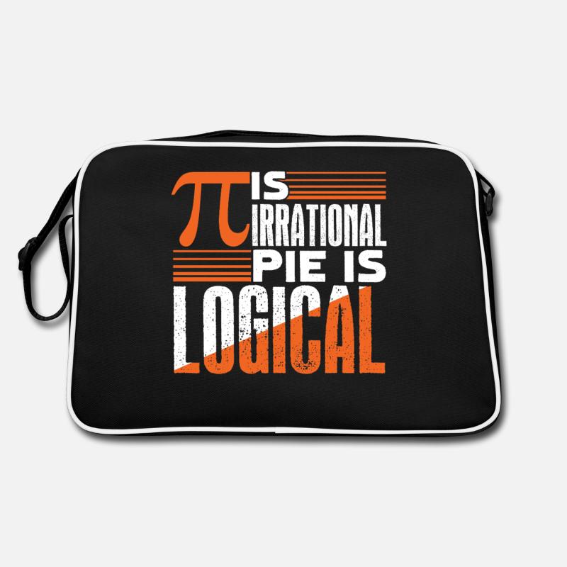 Pi Day Pi Is Irrational Retro Bag