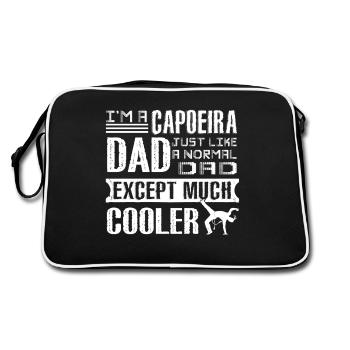 Cooler Capoeira Dad - Retro Bag - black/white - Back