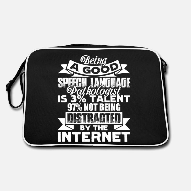 Speech Language Pathologist Good Speech Language Retro Bag