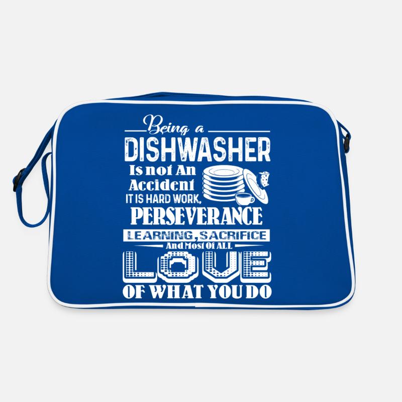 Being a Dishwasher Is Not An Accident Retro Bag