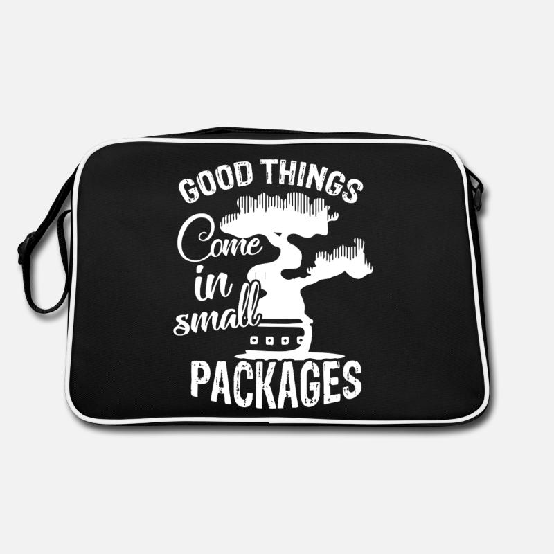 Bonsai Good Things Come In Small Packages Retro Bag