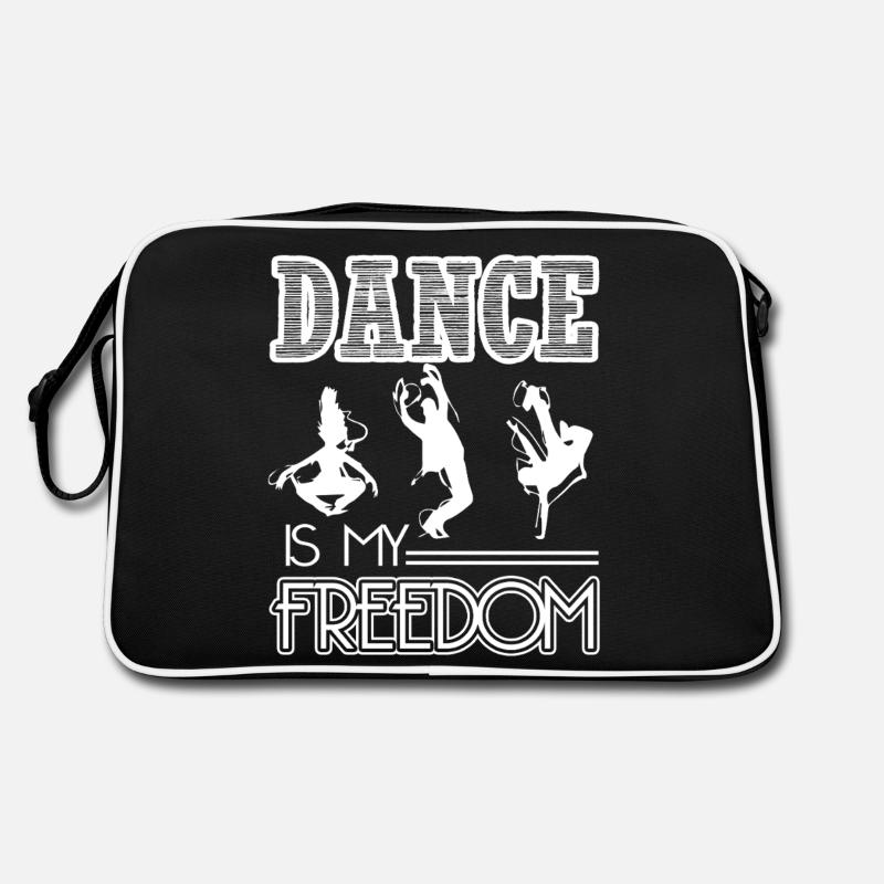 Dancer Dance Is My Freedom Retro Bag