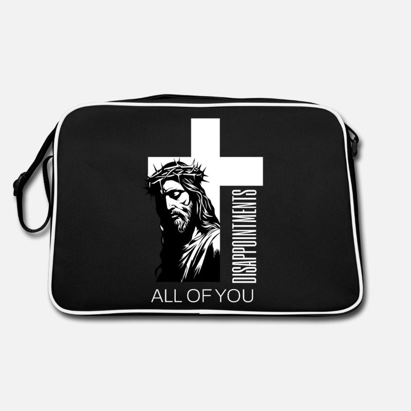 Déceptions à tous vous Humour chrétien Jésus Sac Retro
