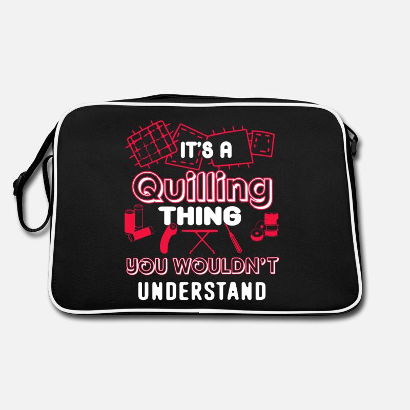 Quilling It's a Quilling Thing Retro Bag