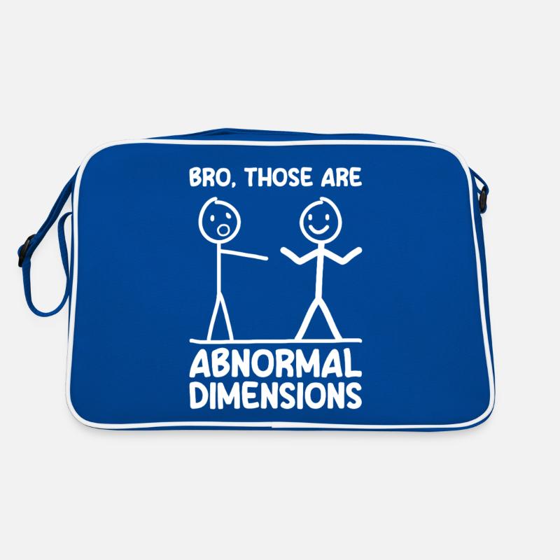 Abnormal dimensions Bodybuilding Workout Retro Bag