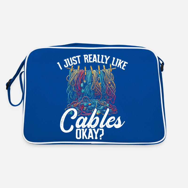 AV Technology AV Technician Audiovisual Technician Retro Bag