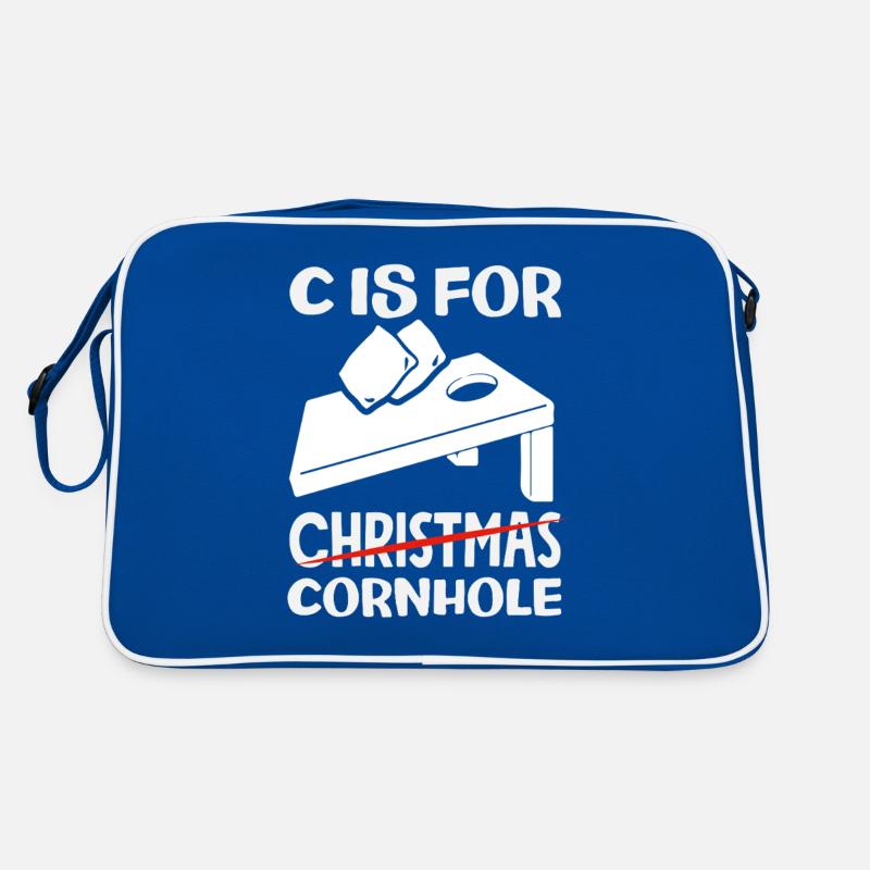 C comme joueurs de cornhole Sac Retro