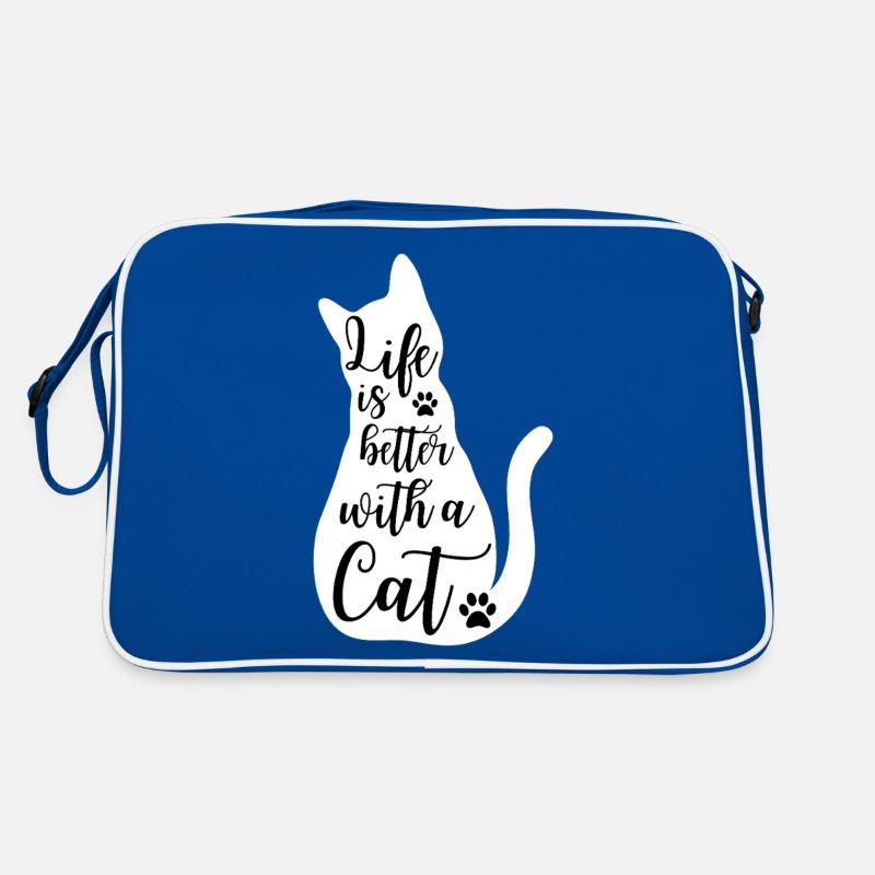 Chats Dire Chat Propriétaire Chaton Sac Retro