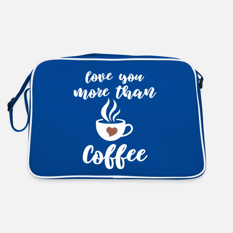 Aimer le café dire design Sac Retro