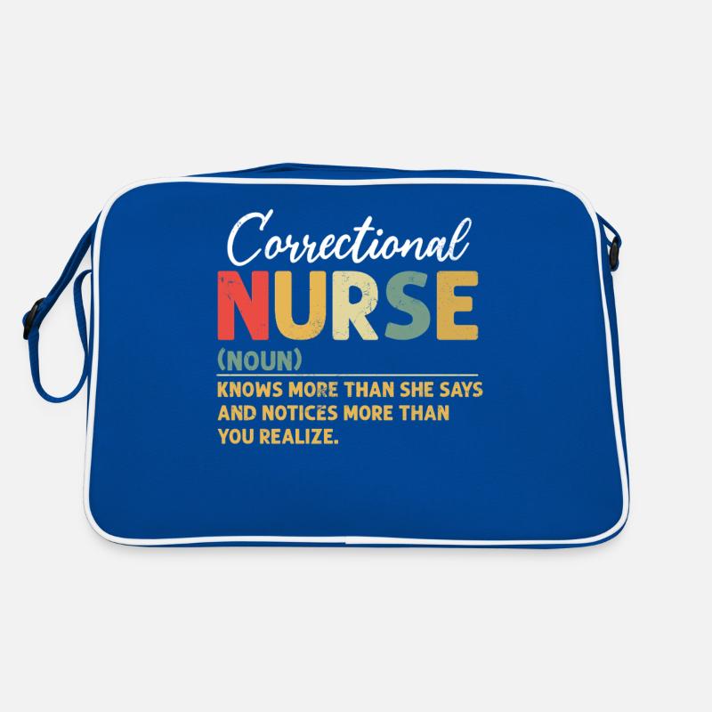 Correctional Nurse Practitioner Retro Medical Retro Bag