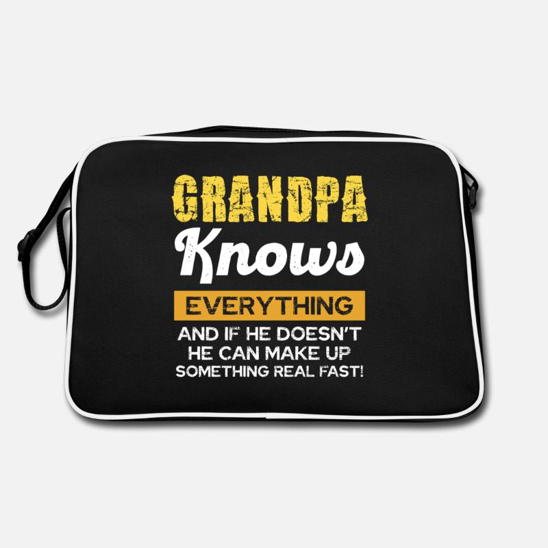 Papi sait tout et invente vite Sac Retro
