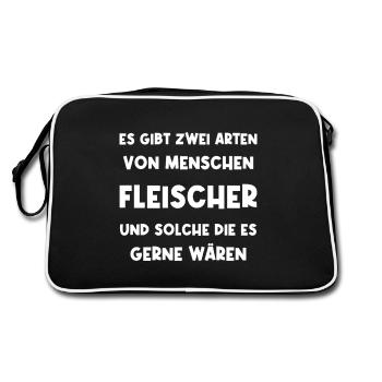 Bouchers, bouchers, bouchers, bouchers - Sac Retro - noir/blanc - Dos