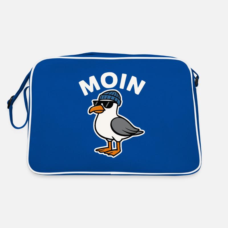 Moin Möwe Retro Tasche