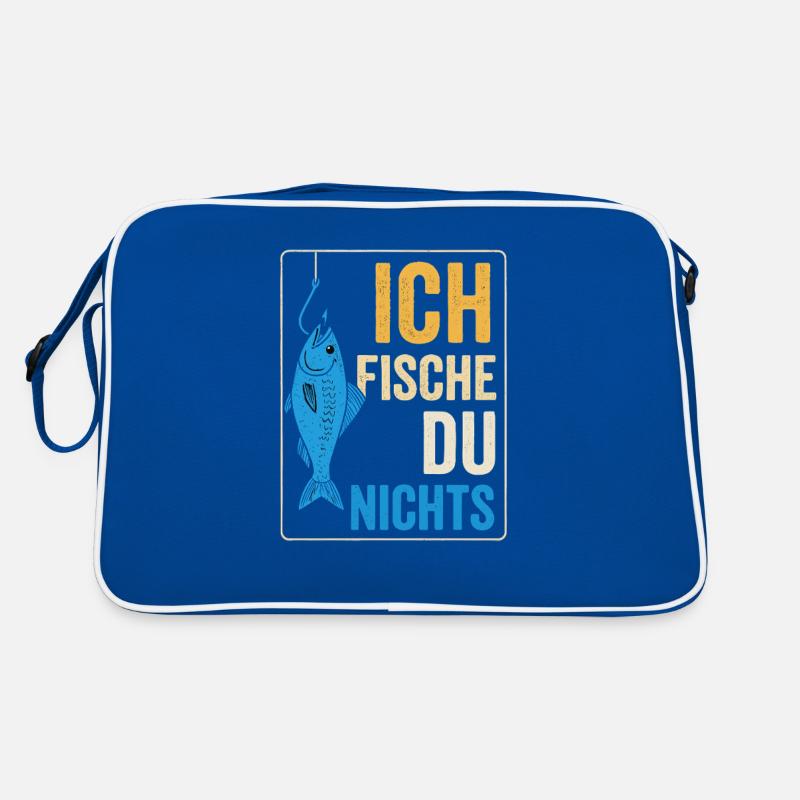 Je pêche – on ne pêche pas Sac Retro
