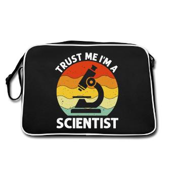 Croyez-moi, je suis un scientifique Retro MLS Med Lab - Sac Retro - noir/blanc - Dos