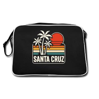 Santa Cruz Sunset - Retro Bag - black/white - Back