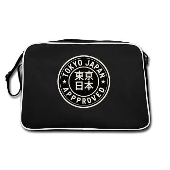 Approuvé par Tokyo - Sac Retro - noir/blanc - Dos