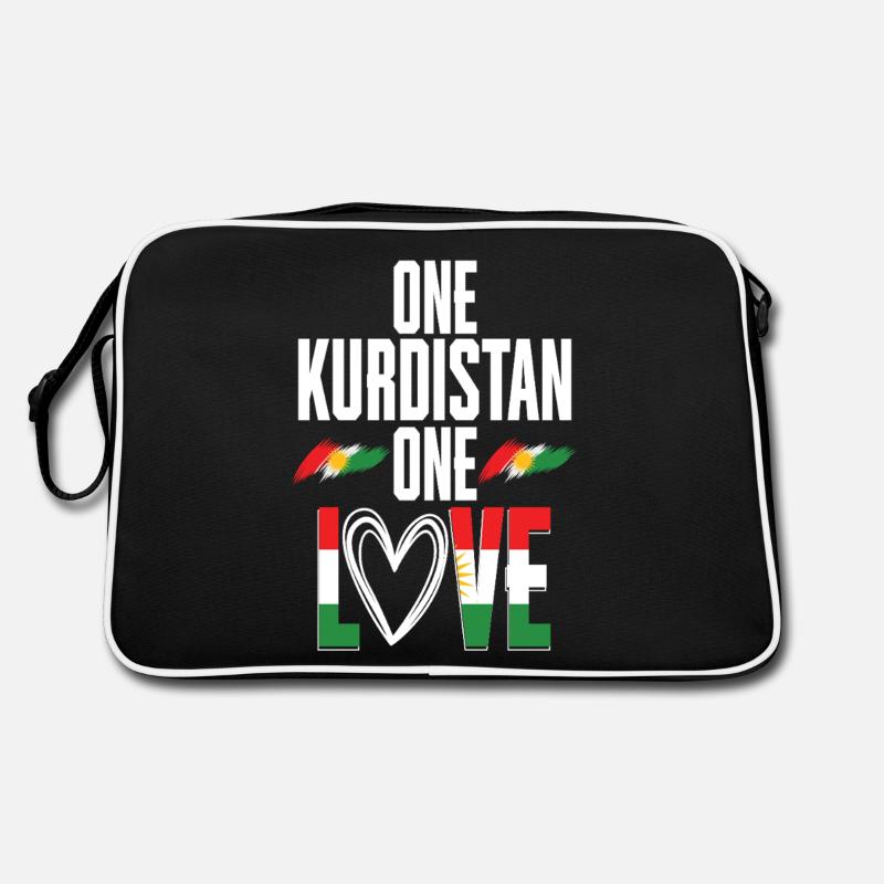 Kurdistan Kurde Kurden Retro Tasche